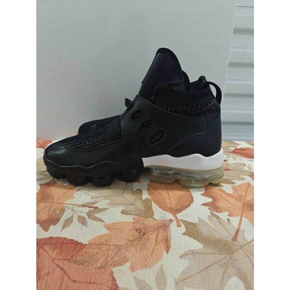 Nike Air VaporMax Premier Flyknit Black Men's Running Shoes Size 10 - Picture 2 of 7